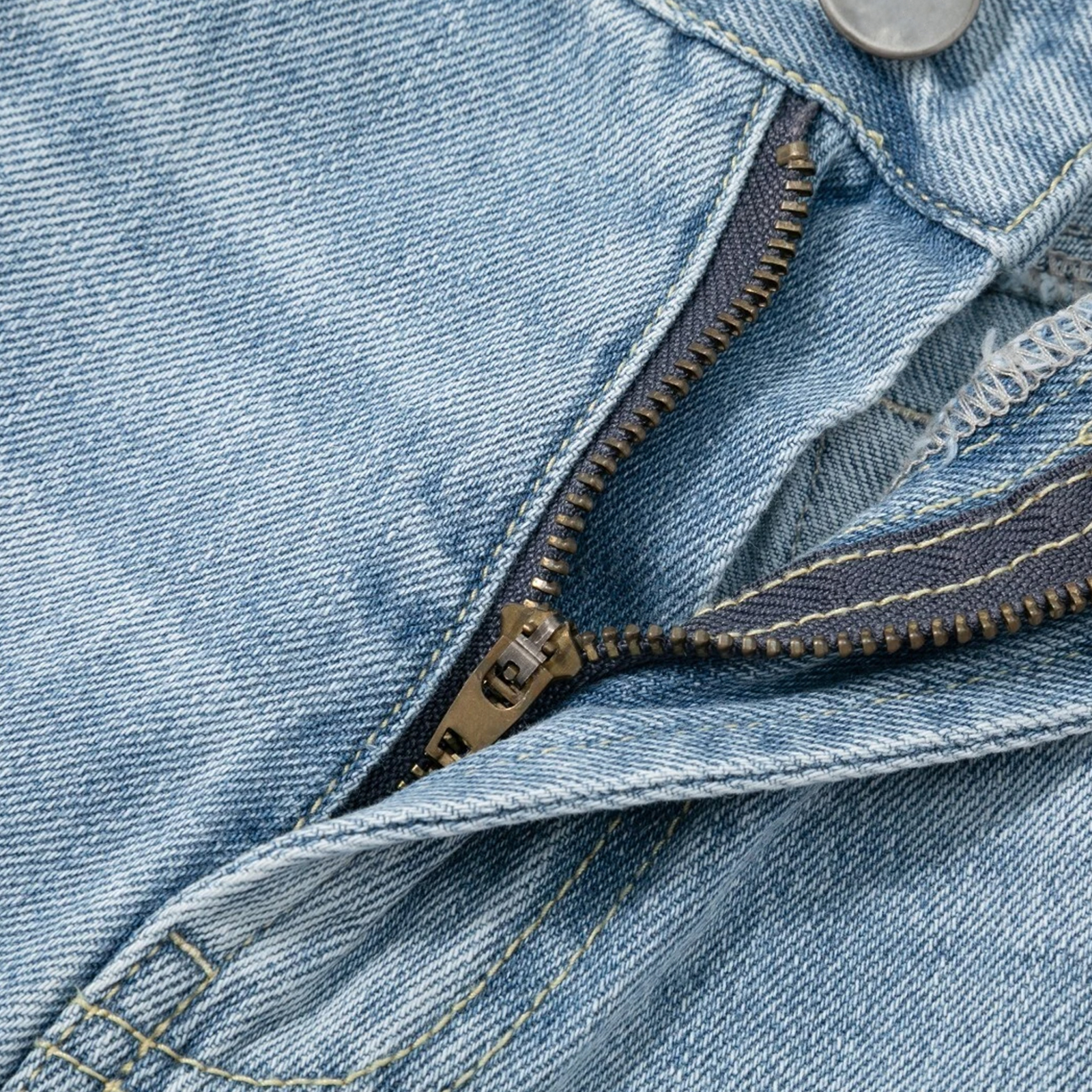 Light Blue Distressed Denim Shorts — Men's Relaxed Ripped Jorts (2) Light Blue Distressed Denim Shorts — Men's Relaxed Ripped Jorts
